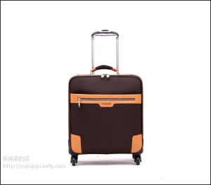 经典品质之旅 鱼鱼家的店教你辨别高档PU万向轮旅行箱